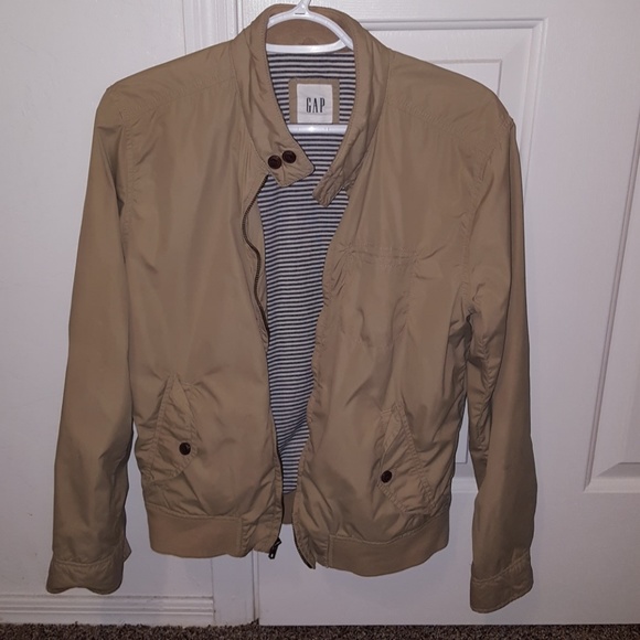 gap lightweight harrington jacket